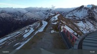 Archiv Foto Webcam Gastein: Stubnerkogel Bergstation Südseite 02:00