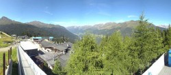 Archived image Webcam Panoramic view See - Top Station Medrigjoch 09:00