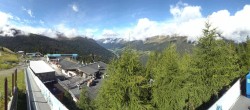 Archiv Foto Webcam Panoramablick in See - Bergstation Medrigjochbahn 09:00