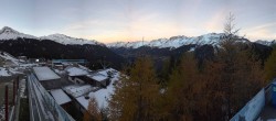 Archived image Webcam Panoramic view See - Top Station Medrigjoch 06:00