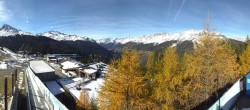 Archived image Webcam Panoramic view See - Top Station Medrigjoch 09:00