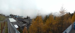 Archived image Webcam Panoramic view See - Top Station Medrigjoch 11:00