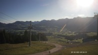 Archived image Webcam Middle Station Hörnerbahn Bolsterlang 08:00