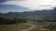 Archived image Webcam Middle Station Hörnerbahn Bolsterlang 09:00