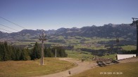 Archived image Webcam Middle Station Hörnerbahn Bolsterlang 11:00
