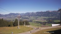 Archived image Webcam Middle Station Hörnerbahn Bolsterlang 13:00