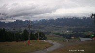 Archived image Webcam Middle Station Hörnerbahn Bolsterlang 06:00