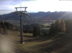 Archiv Foto Webcam Ofterschwang: Bergstation Weltcup Express 07:00