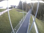 Archiv Foto Webcam Sattel Hochstuckli: Hängebrücke Skywalk 07:00