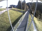 Archiv Foto Webcam Sattel Hochstuckli: Hängebrücke Skywalk 08:00