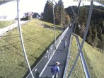 Archiv Foto Webcam Sattel Hochstuckli: Hängebrücke Skywalk 09:00