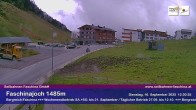 Archived image Webcam Faschina Pass, base station "Stafelalpbahn" 11:00