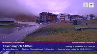 Archived image Webcam Faschina Pass, base station "Stafelalpbahn" 06:00