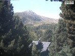 Archived image Webcam Sun deck Wellness Hütte Heidialm at Falkert 04:00