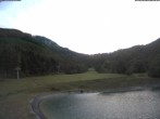 Archived image Webcam Reservoir Schneeberg and Chair lift Schneeberg 19:00