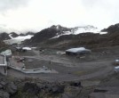 Archiv Foto Webcam Pitztaler Gletscher: Bergstation Gletscherexpress 05:00