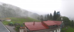 Archiv Foto Webcam Nesselwang: Alpspitzbahn Mittelstation 13:00