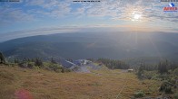 Archived image Webcam Großer Arber mountain (east) 06:00