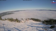 Archived image Webcam Großer Arber mountain (east) 11:00