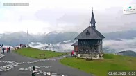 Archiv Foto Webcam Schmittenhöhe: Kapelle 09:00