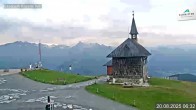 Archived image Webcam Schmittenhöhe: View Chapel 05:00