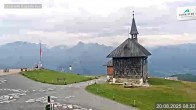 Archived image Webcam Schmittenhöhe: View Chapel 07:00