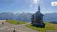 Archived image Webcam Schmittenhöhe: View Chapel 13:00