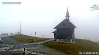 Archived image Webcam Schmittenhöhe: View Chapel 07:00