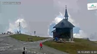 Archived image Webcam Schmittenhöhe: View Chapel 11:00