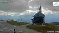 Archived image Webcam Schmittenhöhe: View Chapel 13:00