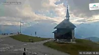 Archived image Webcam Schmittenhöhe: View Chapel 15:00