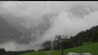 Archived image Webcam Lofer: Top station Almbahn I 08:00