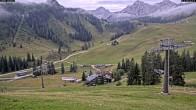 Archiv Foto Webcam Almenwelt Lofer: Kinderbereich und Talstation Family Express 07:00
