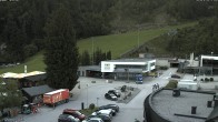 Archiv Foto Webcam Almenwelt Lofer: Blick auf die Talstation der Almbahn 1 12:00