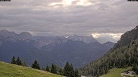 Archiv Foto Webcam Almenwelt Lofer: Blick nach Osten zu den Berchtesgadener Alpen 08:00