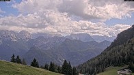 Archiv Foto Webcam Almenwelt Lofer: Blick nach Osten zu den Berchtesgadener Alpen 11:00