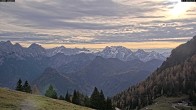 Archiv Foto Webcam Almenwelt Lofer: Blick nach Osten zu den Berchtesgadener Alpen 07:00
