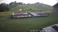 Archiv Foto Webcam Sunridge Bunny Hill - Blick vom Chalet im Tal 05:00
