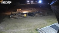 Archiv Foto Webcam Sunridge Bunny Hill - Blick vom Chalet im Tal 23:00