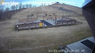 Archiv Foto Webcam Sunridge Bunny Hill - Blick vom Chalet im Tal 10:00