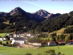Archived image Webcam Vacation rental Haus Romantika Schattwald 08:00