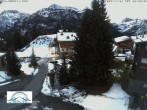 Archiv Foto Webcam Oberlech: Pension Berger 05:00