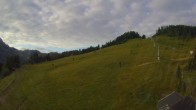 Archived image Webcam Nassfeld Ski Resort: View from Sonnleitn 06:00