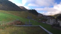 Archiv Foto Webcam Obergurgl: Blick zur Piste vom Hotel Edelweiss & Gurgl 08:00