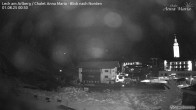 Archived image Webcam Chalet Anna Maria in Lech 23:00