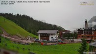 Archiv Foto Webcam Lech am Arlberg: Ausblick Chalet Anna Maria zur Piste 06:00