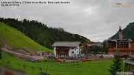 Archiv Foto Webcam Lech am Arlberg: Ausblick Chalet Anna Maria zur Piste 09:00