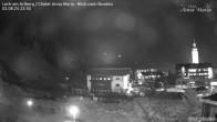 Archiv Foto Webcam Lech am Arlberg: Ausblick Chalet Anna Maria zur Piste 21:00