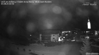 Archived image Webcam Chalet Anna Maria in Lech 01:00