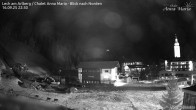Archiv Foto Webcam Lech am Arlberg: Ausblick Chalet Anna Maria zur Piste 21:00